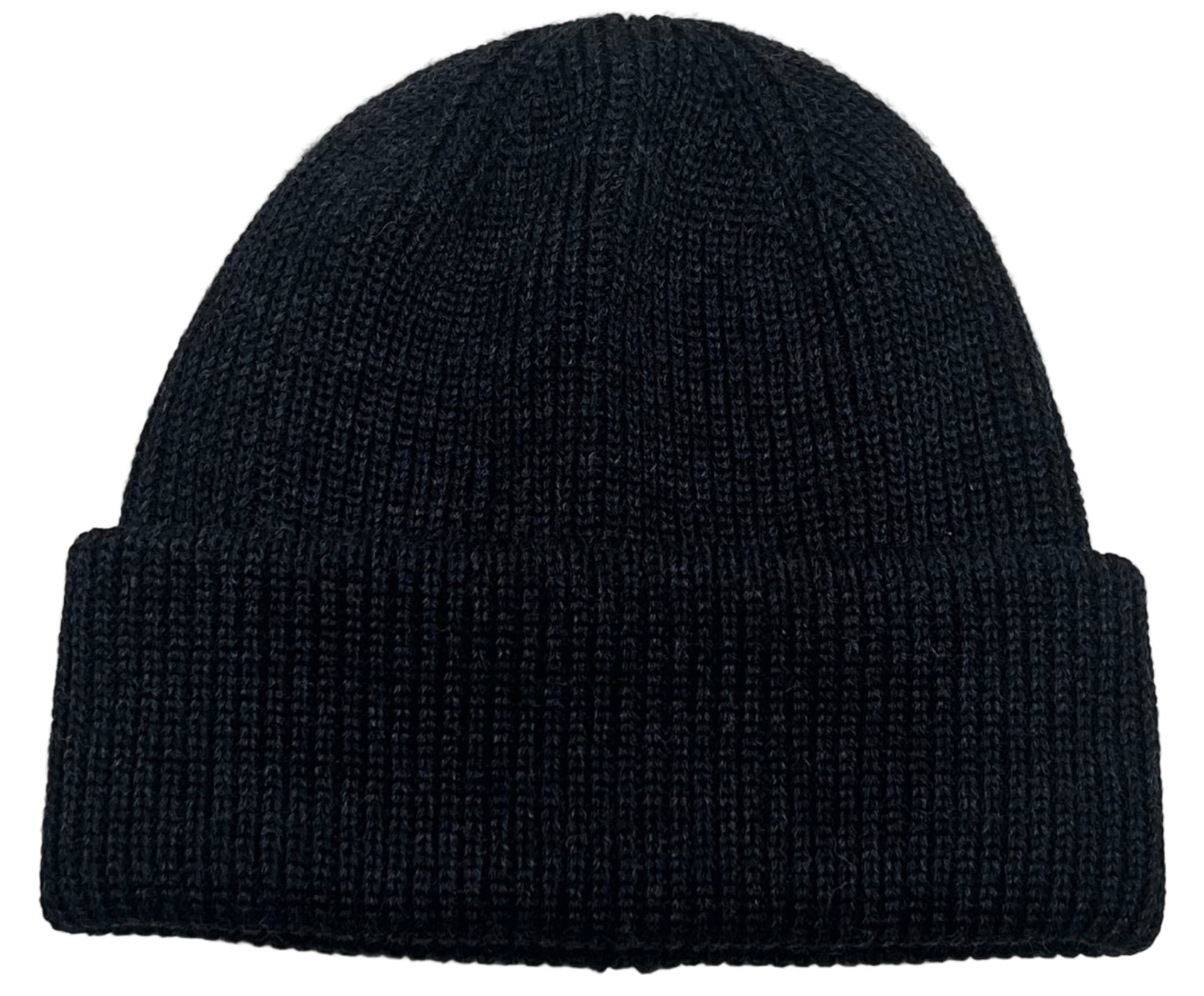 Merino Strickmütze Anthrazit