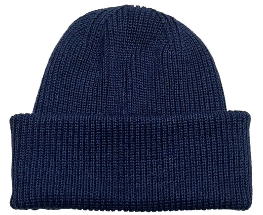 Merino Strickmütze Jeans